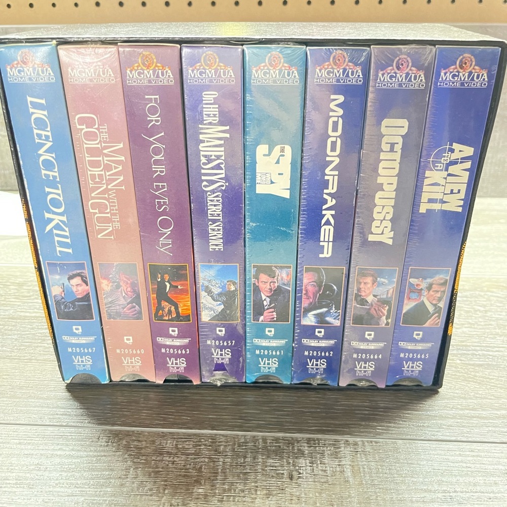 James Bond 007 Collectors Set Vol. 2 Secret Service VHS